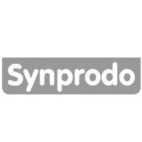 logo Synprodo in zwartwit