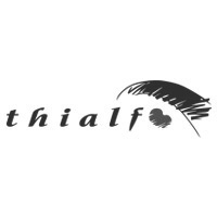 thialf logo in zwartwit