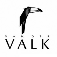 van der Valk logo in zwartwit