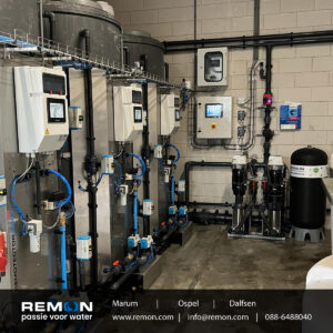 REM4000 flowsysteem bij fruitbedrijf Heijnen geinstaleerd door Remon Waterbehandeling