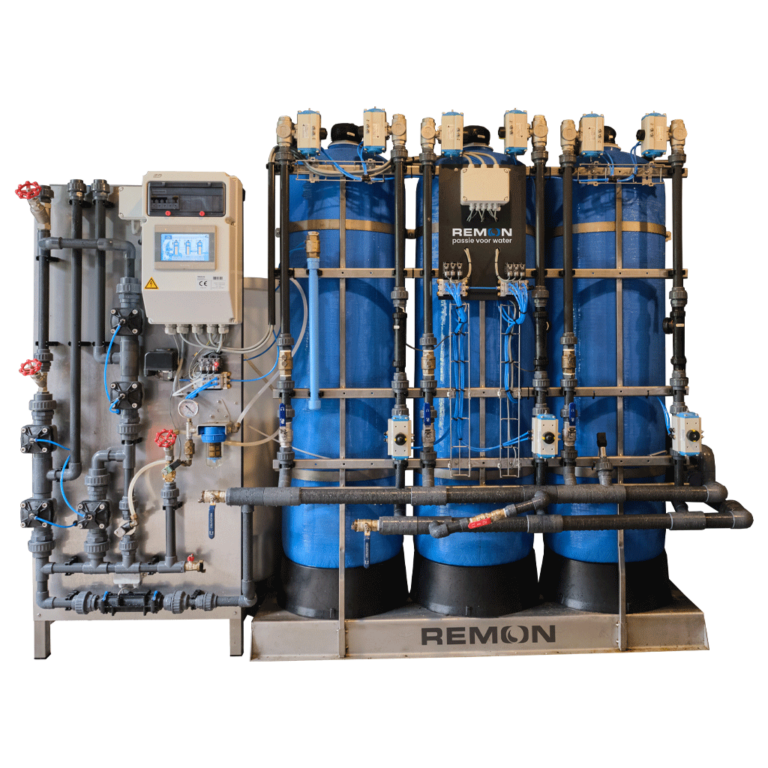 Triplex ionenwisselaar van de firma Remon